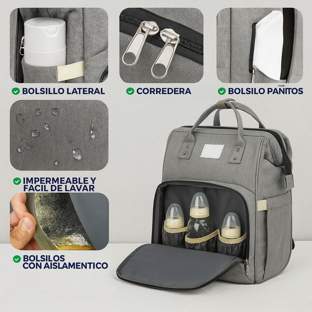 BabyPort – Mochila Cuna Que Convierte Cualquier Lugar en un Espacio Seguro